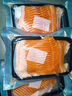 百味殿新鮮新疆三文魚(yú) 生鮮刺身生魚(yú)片海鮮水產(chǎn)冷凍冰鮮中段三文魚(yú)去皮 【特級厚魚(yú)】?jì)糁卸握麎K 1200g 曬單實(shí)拍圖