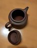 京東京造 宜興紫砂壺手工【原礦紫泥】煮茶泡茶壺茶具 明爐壺 170ml禮盒裝 曬單實(shí)拍圖