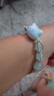 RSRDDY可愛(ài)卡通KT貓陶瓷彩繩手鏈編織情侶可調節甜美小眾學(xué)生閨蜜手繩 小貓陶瓷手鏈【藍色】 普通裝 曬單實(shí)拍圖