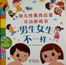 小紅花幼兒性教育啟蒙繪本男生女生不一樣3-6歲幼兒園大班中班故事書情緒管理自我保護(hù)意識(shí)培養(yǎng)啟蒙認(rèn)知翻翻推拉益智紙板書 男生女生不一樣 曬單實(shí)拍圖