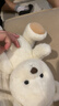 莉娜熊（TeddyTales）小熊玩偶毛絨玩具熊泰迪手作熊安撫娃娃送禮送人生日禮物女生 奶白色（明星款） 中號站姿約30cm 曬單實(shí)拍圖
