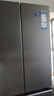 海爾（Haier）小紅花套系418升594mm專業(yè)超薄零嵌十字T型家用電冰箱一級能效BCD-418WGHTDB9S9U1家電國家補貼20% 曬單實拍圖
