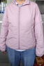 蕉下（beneunder）外套女氣絨立領(lǐng)輕量速熱保暖棉服休閑機洗CL001藕荷粉M 曬單實(shí)拍圖