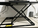 Brateck北弧升降桌電腦桌 站立辦公工作升降臺(tái)子 站立式電腦升降支架D200 曬單實(shí)拍圖