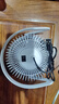 電風(fēng)扇家用桌面小風(fēng)扇臺扇USB直插電扇學(xué)生宿舍辦公室臺式桌面迷你小電扇學(xué)生宿舍床上小臺扇 5寸一檔風(fēng)力（白色） 曬單實(shí)拍圖