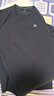 KOLON SPORT/可隆戶外短袖T恤 男子接觸涼感防曬UPF50+冷黑圓領(lǐng)上衣 LHRT5AN009-BK 黑色 M170/92A 曬單實(shí)拍圖