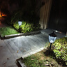 凱優(yōu)美 太陽能庭院燈戶外草坪led防水景觀別墅花園景區(qū)立桿燈戶外插地燈 9寸插地款/黑色（太陽能單用） 曬單實拍圖
