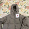 坦博爾秋冬新款羽絨服女時尚百搭短款連帽外套TBF530360D 松木棕 S (160) 曬單實拍圖
