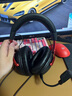 極度未知（HYPERX）颶風(fēng)2/颶風(fēng)3頭戴式有線游戲耳機(jī)原金士頓 FPS吃雞CSGO電腦手機(jī)Switch、PS5電競(jìng)耳機(jī)被動(dòng)降噪耳麥 颶風(fēng)3有線黑紅丨DTS空間音效 曬單實(shí)拍圖
