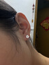 臻匯銀999足銀櫻花耳釘女養(yǎng)耳洞耳環(huán)紀(jì)念日生日禮物首飾送女友閨蜜 曬單實(shí)拍圖