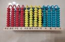 福孩兒12檔十二行計數器小學(xué)生千億位算術(shù)架大數級計算架數學(xué)教具四年級 曬單實(shí)拍圖