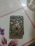 ZIPPO 打火機之寶防風(fēng)煤油 唐草萬(wàn)代 龍紋雕花禮盒 送男友 含油套裝 曬單實(shí)拍圖