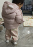 巴拉巴拉童裝兒童羽絨服寶寶男女童2025冬裝嬰兒外套泡芙羽絨208425107201 曬單實(shí)拍圖