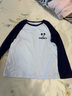 迪士尼迪士尼童裝兒童純棉長(cháng)袖T恤2025春秋新款時(shí)尚韓版插肩女童上衣男 迪潮米奇K云釉藍 130 130cm 曬單實(shí)拍圖
