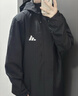 adidas拒水加絨內(nèi)膽三合一連帽外套男女秋冬阿迪達(dá)斯官方輕運(yùn)動(dòng) 黑色   M 曬單實(shí)拍圖