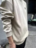 倉石一樹美式重磅衛(wèi)衣男春秋季2025新款潮牌百搭圓領(lǐng)運(yùn)動(dòng)休閑長袖上衣 米杏色 XL 曬單實(shí)拍圖