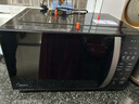 美的（Midea）家用微波爐光波烤箱微烤一體機(jī)平板加熱多功能智能殺菌飯盒蒸菜單C20  曬單實(shí)拍圖