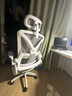 南皇人體工學椅鏤空電腦椅人工力學座椅辦公椅久坐電競椅透氣宿舍椅子 懸浮白-35°逍遙+4D頭枕-4級氣桿 120-155度(含) 可旋轉可升降扶手 曬單實拍圖