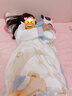 愛(ài)貝迪拉嬰兒睡袋寶寶秋冬款純棉恒溫新生兒童睡覺(jué)加厚恒溫防踢被四季通用 恒溫x新疆棉【春秋薄膽 室溫18-28℃】云端夢(mèng)境 S碼（100*65CM）【適合0-2歲】 曬單實(shí)拍圖