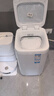 海爾（Haier）洗衣機小型全自動(dòng) 3公斤迷你嬰兒兒童 內衣褲洗 精華洗95℃燙洗除菌 家電國家補貼15%XQBM30-R586 曬單實(shí)拍圖
