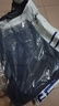 海瀾之家（HLA）牛仔褲男皮標點(diǎn)綴直筒褲五袋款褲子男秋季新復古回潮 牛仔藍過(guò)渡色（中）4F L 175/84A 曬單實(shí)拍圖
