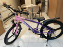 飛鴿兒童自行車6-8-10-12歲青少年自行車學生12到18歲變速山地自行車 變速+一體輪+漸變紫+98%已安裝 24寸【適合身高155cm-170cm】 曬單實拍圖