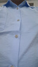 名創(chuàng)優(yōu)品（MINISO）冰絲短袖襯衫男夏季新款舒適涼感透氣日系百搭寬松襯衣 淺藍 XL 曬單實拍圖