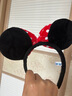 迪士尼（Disney）毛絨玩具正版發(fā)飾卡通女孩扮裝飾品米奇老鼠生日禮物 米妮發(fā)箍 曬單實(shí)拍圖