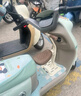 貝初眾電動(dòng)車(chē)兒童座椅前置電瓶車(chē)摩托車(chē)通用折疊安全座椅寶寶嬰兒坐凳 【加厚可收納】米色+不占空間 捆綁式 8個(gè)月-3歲 車(chē)型通用底座加厚加固可收納 曬單實(shí)拍圖