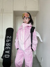 ISEE MIGGA【滿(mǎn)鉆系列】單板滑雪服女款3L寬松雪服套裝男裝備防水防風(fēng)雪服 粉色滿(mǎn)鉆-套裝 S 曬單實(shí)拍圖