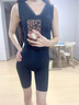 婷美（GRACEWELL）塑身連體衣女拉鏈式收腹束腰提臀美體塑形免穿文胸體雕衣 黑色M】 曬單實(shí)拍圖