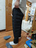 天石鵝鎧甲鵝絨羽絨褲男士?jì)却┡勘Ｅ潖椓|北嚴寒登山徒步G015 黑色（加厚款）F24039 XL (180/86A) 曬單實(shí)拍圖