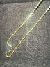 金至尊（3DG Jewellery）蹦迪珠黃金項鏈素鏈實(shí)心足金999項鏈簡(jiǎn)約頸鏈金鏈子生日禮物計價(jià) 金重8.09克(配珠寶禮盒) 曬單實(shí)拍圖