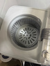 志高（CHIGO）脫水機(jī)甩干機(jī)小型迷你家用甩干桶出租房宿舍大容量單杠脫水桶烘干一體 8.6KG 力薦【不銹鋼桶加厚款】 曬單實(shí)拍圖