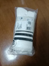 adidas三雙裝經(jīng)典三條紋舒適毛巾底加厚中幫運動(dòng)襪男女阿迪達斯 白/黑色 L 曬單實(shí)拍圖