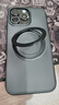 閃魔【星環(huán)支點(diǎn)殼】適用iphone16promax手機(jī)殼蘋果保護(hù)套magsafe磁吸支架磨砂支點(diǎn)防摔超薄 16promax【鈦黑色】 曬單實(shí)拍圖