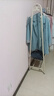 全品屋衣架落地立式衣帽架掛衣架臥室專用晾衣架掛衣服高級置物架V雙120 曬單實(shí)拍圖