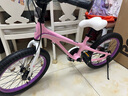 優(yōu)貝（RoyalBaby）兒童自行車(chē)5-9歲男女學(xué)生通勤鎂合金單車(chē)月亮系列 宇航員18寸粉色 曬單實(shí)拍圖