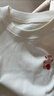 拉比（Labi Baby）寶寶秋衣秋褲套裝兒童內(nèi)衣套裝男童女童純棉睡衣2套裝 蘋果圓領(lǐng) 淺杏 120 cm 曬單實拍圖