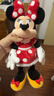 迪士尼（Disney）經(jīng)典米奇米妮毛絨玩偶玩具大號公仔抱枕兒童生日送女生情侶禮物 米妮紅色小號 曬單實(shí)拍圖