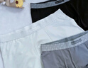 蕉內（Bananain）銀皮510S男士?jì)妊?0支新疆長(cháng)絨棉透氣運動(dòng)10A抗菌平角短褲頭3件裝 黑色+粟灰+月瓏灰 3條 L 曬單實(shí)拍圖
