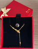 周六福云蛇黃金項(xiàng)鏈女生肖蛇吊墜本命年計(jì)價(jià)A0613118 約5.35g生日禮物 曬單實(shí)拍圖