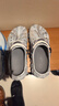卡駱馳（crocs）波波大理石紋Clog男女沙灘鞋CR208454-1NL 灰色 41（41-42） 曬單實(shí)拍圖