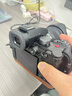 攝侶適用松下s5m2保護套s5二代皮套松下s9相機包Lumix底座包s5m2x保護殼S9相機皮套半套掛脖繩牛皮配件 s5/s5m2咖啡色頭層牛皮底座 曬單實(shí)拍圖