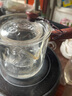 憶壺茶泡茶壺玻璃煮茶壺器茶水分離側把壺電陶爐專(zhuān)用燒水壺一人用分茶具 曬單實(shí)拍圖