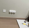 西門子軌道插座 24cm迷你軌道插板+3五孔模塊(需配底盒安裝)  Q10象牙白 曬單實(shí)拍圖