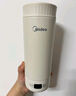 美的（Midea）電熱水杯電熱水壺保溫燒水杯350ml迷你便攜式旅行價(jià)保11.11智能恒溫316L不銹鋼無(wú)異味MK-DB35X22 曬單實(shí)拍圖