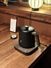 鳴盞燒水壺泡茶 電熱水壺功夫茶壺電茶爐 茶藝師專(zhuān)用電茶壺 智能恒溫茶具磨砂MZ152A黑色 曬單實(shí)拍圖