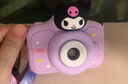 三麗鷗（SANRIO）Kuromi酷洛米照相機高清數碼玩具彩色便攜式可錄像女孩生日禮物 曬單實(shí)拍圖