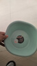 CHAHUA茶花 抗菌塑料盆25.5cm1只裝洗臉盆子嬰兒兒童洗內褲洗腳盆 藍色 曬單實(shí)拍圖